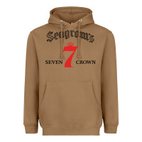 Toasted Coconut Seagrams 7 Bk 1.png Heavyweight Hoodie - SnappyArt