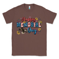 Chestnut Happy memorial day 4th of july Classic Tee - CowGirlArtShop