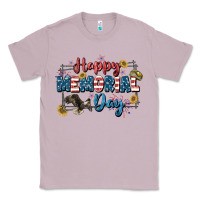 Lilac Happy memorial day 4th of july Classic Tee - CowGirlArtShop