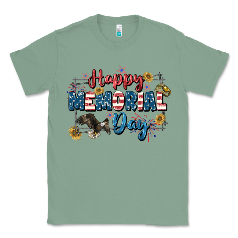 Happy Memorial Day 4th Of July Classic Tee by CowGirlArtShop | Teevron
