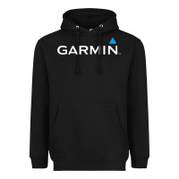 Black Official Garmin Original Merchandise Heavyweight Hoodie - SnappyArt