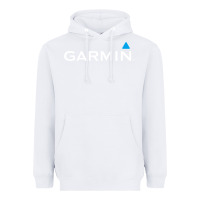 White Official Garmin Original Merchandise Heavyweight Hoodie - SnappyArt