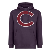Plum colgate vintage Heavyweight Hoodie - SnappyArt