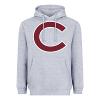 Heather Grey colgate vintage Heavyweight Hoodie - SnappyArt