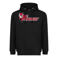 Black cool,marist,red,foxes Heavyweight Hoodie - SnappyArt