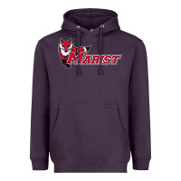 Plum cool,marist,red,foxes Heavyweight Hoodie - SnappyArt