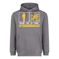 Storm mens my dad is a drummer your dad not drum player father's day t shirt Heavyweight Hoodie - SnappyArt