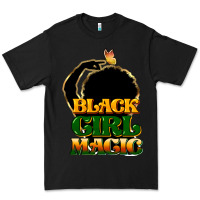 Black Black magic girl Premium Tee - HowdyJamesFarm
