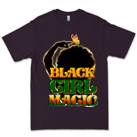 Plum Black magic girl Premium Tee - HowdyJamesFarm