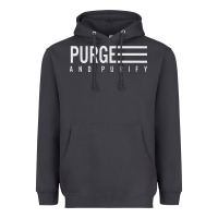 Smoke Purge And Purify Graphic Heavyweight Hoodie - SnappyArt