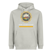 Moon Dust new hampshire state flag new Heavyweight Hoodie - SnappyArt