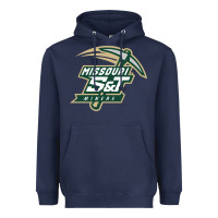 Navy Missouri S&T Miners Heavyweight Hoodie - SnappyArt