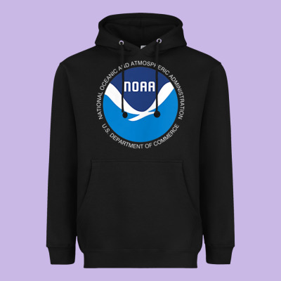 Noaa National Oceanic And Atmospheric Administrati Heavyweight Hoodie Designed By Snappyart