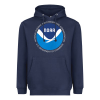 Navy noaa national oceanic and atmospheric administrati Heavyweight Hoodie - SnappyArt