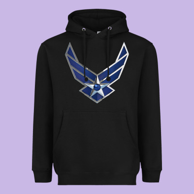 Us Air Force Usaf Heavyweight Hoodie Designed By Snappyart