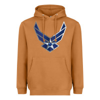 Meerkat US Air Force USAF Heavyweight Hoodie - SnappyArt