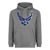 Storm US Air Force USAF Heavyweight Hoodie - SnappyArt