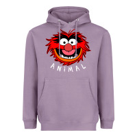 Lavender Muppets Animal Heavyweight Hoodie - SnappyArt