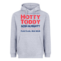 Heather Grey hotty toddy Heavyweight Hoodie - SnappyArt