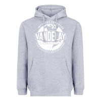 Heather Grey Vandelay Industries Heavyweight Hoodie - SnappyArt