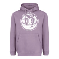 Lavender Vandelay Industries Heavyweight Hoodie - SnappyArt