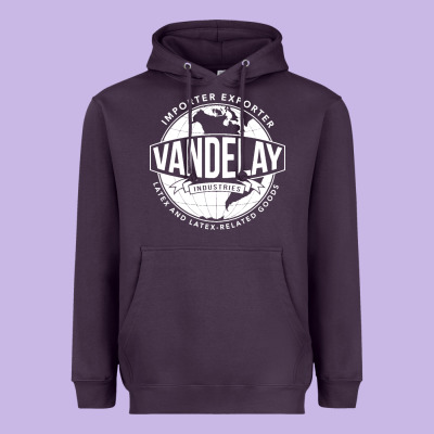 Vandelay Industries Heavyweight Hoodie Designed By Snappyart