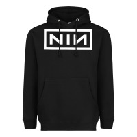 Black nine inch Heavyweight Hoodie - SnappyArt