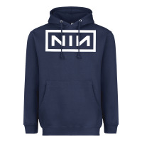 Navy nine inch Heavyweight Hoodie - SnappyArt
