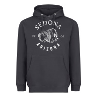 Smoke womens sedona arizona t shirt sedona az vintage arizona vacation v nec Heavyweight Hoodie - SnappyArt