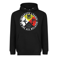 Black native american medicine wheel, mitakuye oyasin t shirt Heavyweight Hoodie - SnappyArt