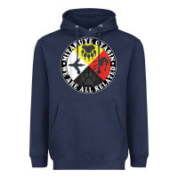 Navy native american medicine wheel, mitakuye oyasin t shirt Heavyweight Hoodie - SnappyArt