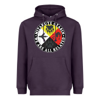 Plum native american medicine wheel, mitakuye oyasin t shirt Heavyweight Hoodie - SnappyArt