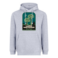 Heather Grey Trending Lake Wateree State Park Sc Vintage Travel Heavyweight Hoodie - SnappyArt