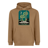 Toasted Coconut Trending Lake Wateree State Park Sc Vintage Travel Heavyweight Hoodie - SnappyArt
