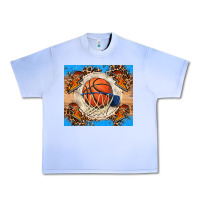 Grape Ice basketball Urban Heavy Tee - FaDigitalArtStudio