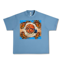 Pebble Blue basketball Urban Heavy Tee - FaDigitalArtStudio