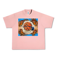 Salmon basketball Urban Heavy Tee - FaDigitalArtStudio