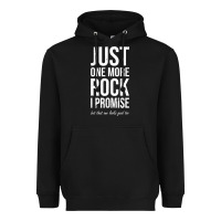 Black Rockhounds gear gift Just one more rock funny rockhounding Heavyweight Hoodie - SnappyArt