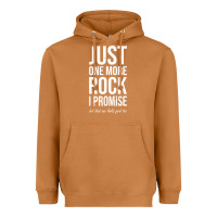 Meerkat Rockhounds gear gift Just one more rock funny rockhounding Heavyweight Hoodie - SnappyArt