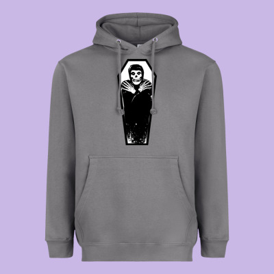 The Crimson Ghost Heavyweight Hoodie Designed By Snappyart