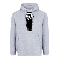 Heather Grey the crimson ghost Heavyweight Hoodie - SnappyArt