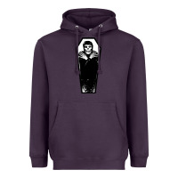 Plum the crimson ghost Heavyweight Hoodie - SnappyArt