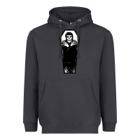 Smoke the crimson ghost Heavyweight Hoodie - SnappyArt