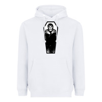 White the crimson ghost Heavyweight Hoodie - SnappyArt