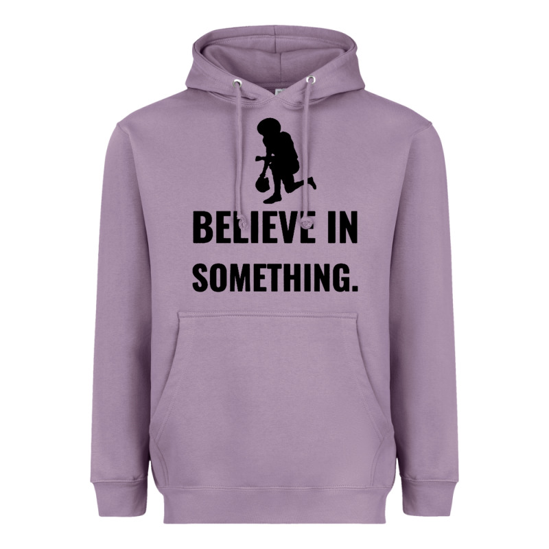 Colin Kaepernick Believe In Something Heavyweight Hoodie by SnappyArt | Teevron