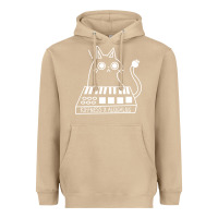Mushroom The KIFFNESS X ALUGALUG white cat Classic Heavyweight Hoodie - SnappyArt