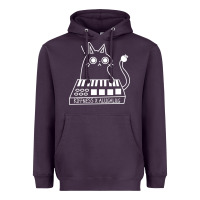 The Kiffness X Alugalug White Cat Classic Heavyweight Hoodie | Teevron