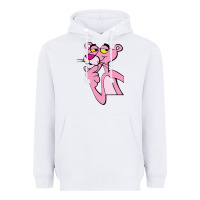 White pink panther Heavyweight Hoodie - SnappyArt