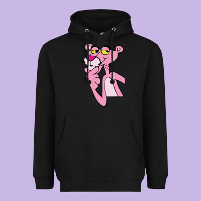 Pink Panther Heavyweight Hoodie Designed By Snappyart