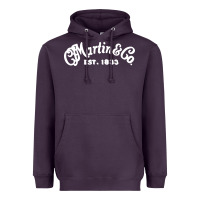Plum martin est 1983 Heavyweight Hoodie - SnappyArt